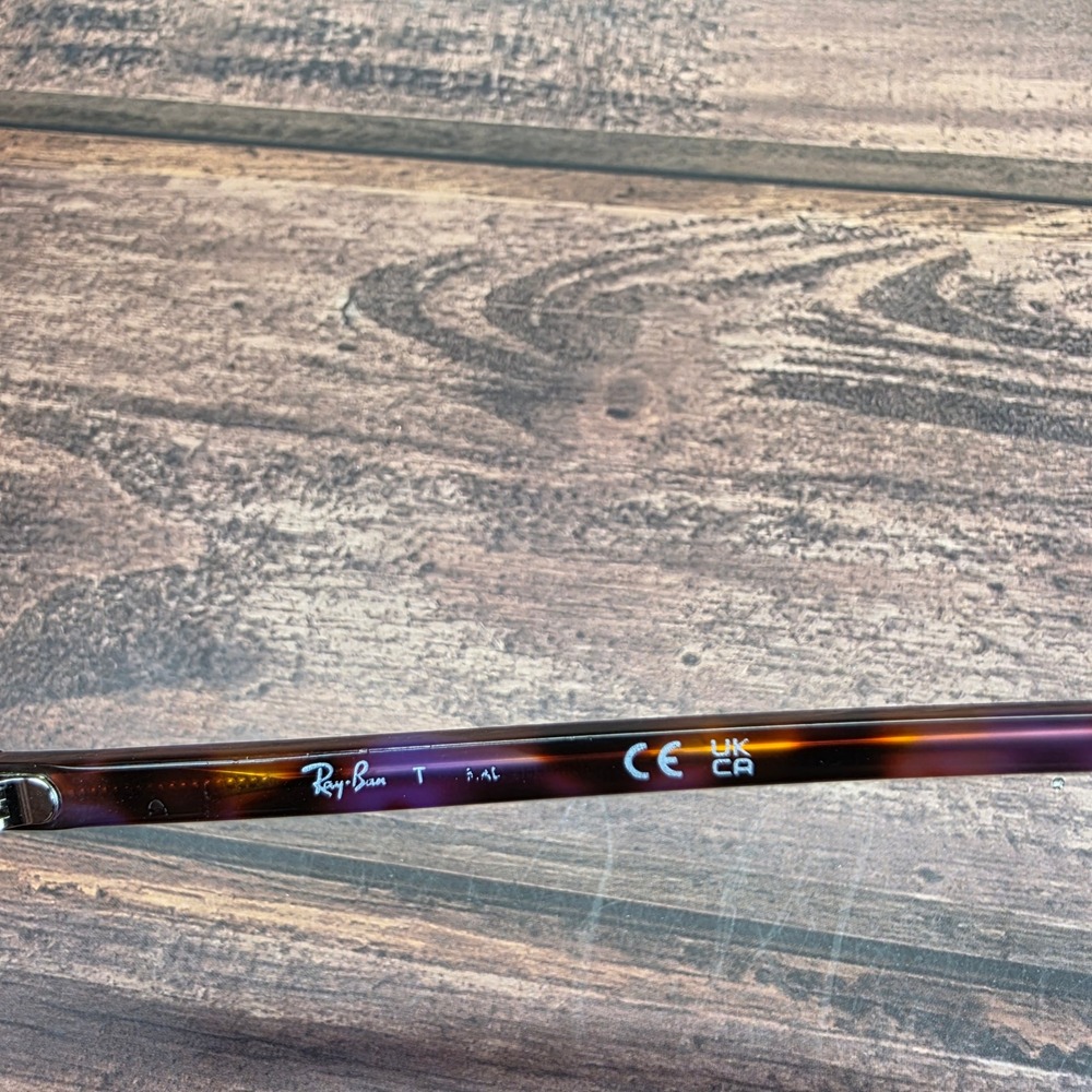 Ray-Ban Elliot RB 5397 8175 Violet Havana Tortoise Eyeglass Frames 48-19-140 - Picture 2 of 8